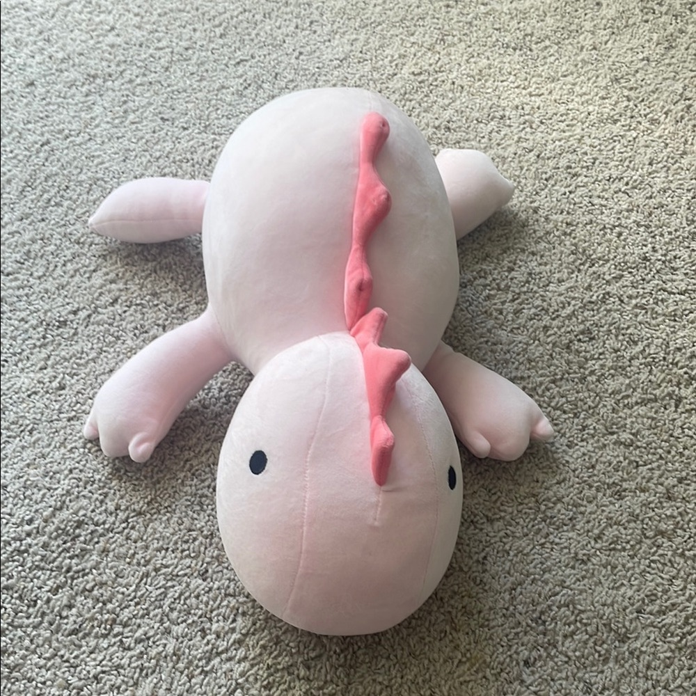 Cute Pink Dinosaur Plush Toy